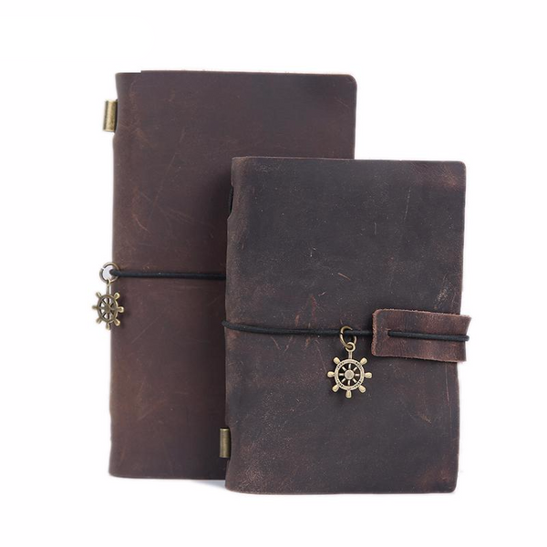 Retro Leather Notebook Cover