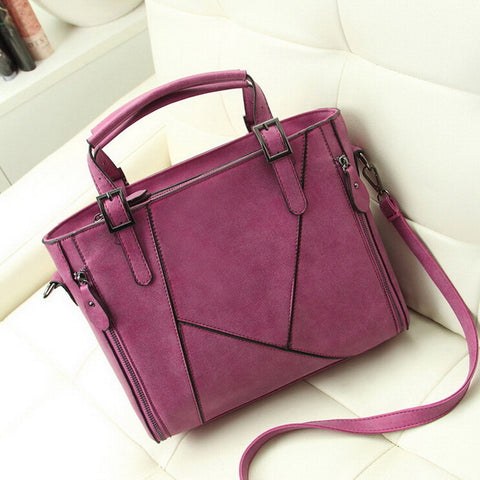 Retro Leather Handbag